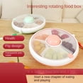 thumbnail image 5 of PinesC Snack Spinner Rotating Storage Children Portable Melon Candy Seeds Organizer Storage Boxes Snack Container for Kids,B, 5 of 5