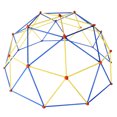 thumbnail image 3 of Climbing Toys Dome Climber, Seizeen 10FT Outdoor Geometric Jungle Gym for Kids, High Strength Climbing Dome for Boys&Girls Climber Indoor Max Support 1000LBS, Gripper, Stable Rhombus, 3 of 12