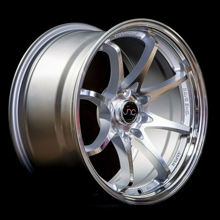 For 17x9 inch (1 Single Wheel Only) JNC Wheels - 17" JNC006 Silver Machined Face Rim - 5x100/5x114.3 JNC Wheels-18515161286