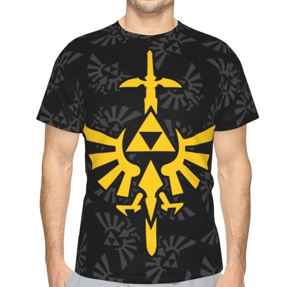 The Legend Of Zelda Unisex 3d Pattern Printed Short Sleeve T-Shirts Casual Graphics Tees Small