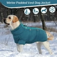 Kuoser Dog Winter Coat Cold Weather Dog Jacket Windproof Reflective