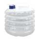 thumbnail image 1 of Contenedor de agua plegable con grifo, jarra portátil para almacenar agua, para acampar al aire libre, senderismo y escalada, 5 l, 1 of 14