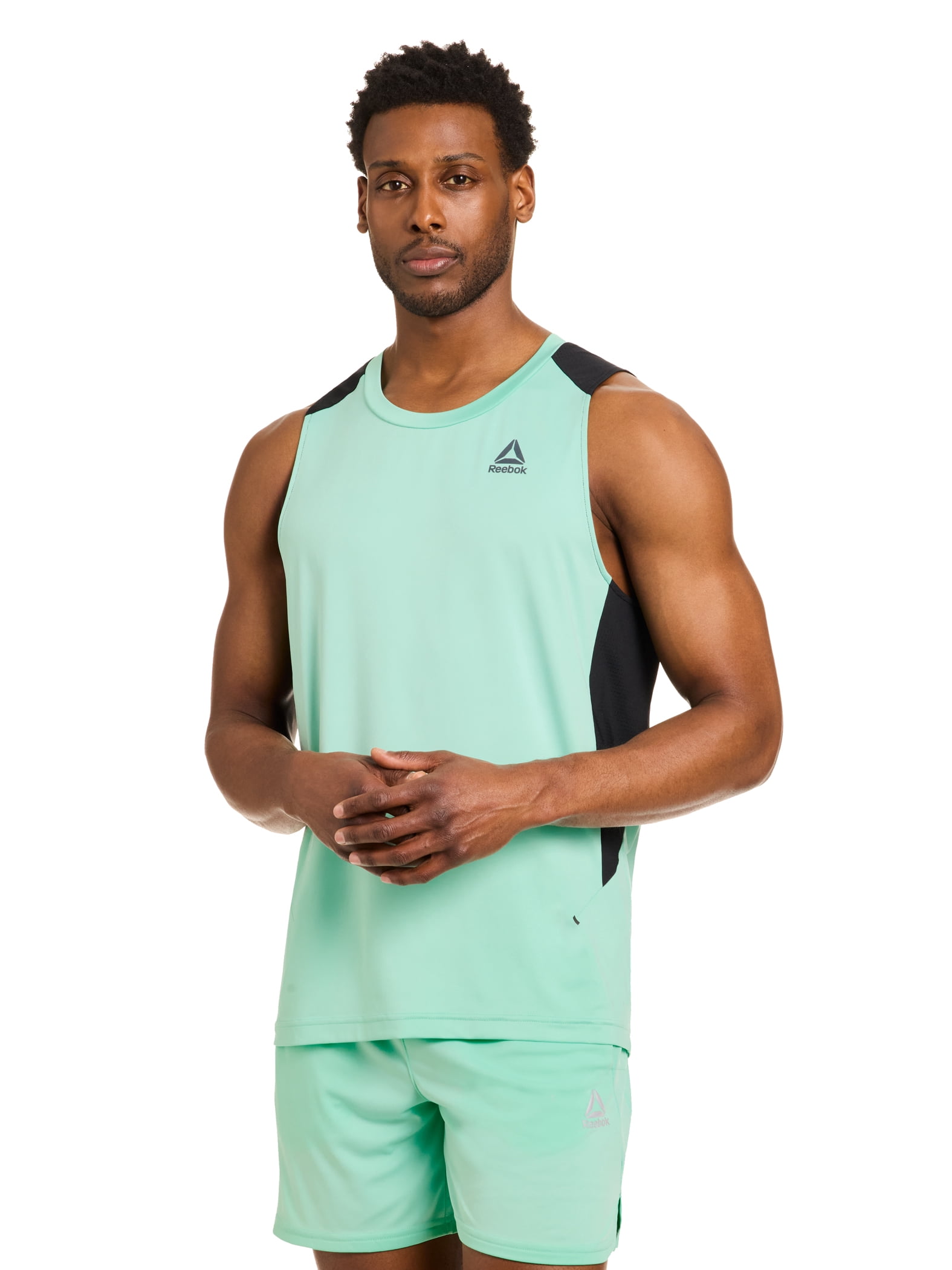 Reebok Men's and Big Men's Eclipse Colorblocked Tank Top, Size S-3XL