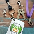 thumbnail image 6 of 10 Pack - Premium Metal Lobster Claw Clasp Hook Craft Findings - 1.5 Inch Clip with Trigger Snap and Round Eye Swivel D Ring by Specialist ID (Silver), 6 of 6