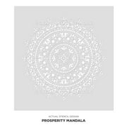 Prosperity Mandala Stencil - 30-inch