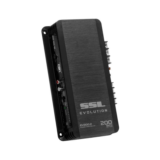 Sound Storm Laboratories EV2200 Mosfet 2Ch 200W Power Amplifier Remote Woofer 