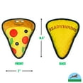 thumbnail image 3 of Durable Pizza Squeaky Dog Toy for Aggressive Chewers, Tough Aggressive Dog Chew Toy, Chewer Dog Toy for Puppy, Small, and Medium Dogs, 3 of 5