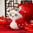 thumbnail image 2 of IMossad 2025 Lucky Snake Year Doll - Wealth Snake Plush Toy, Chinese New Year Gift for Kids, Cute Baby Doll, 2 of 6