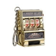 thumbnail image 1 of Mini Lucky Jackpot Mini Fruit Slot Machine Arcade Birthday Keychain Gift Educational Toy Coin Operated Games Gambling Machine tzw, 1 of 7