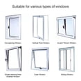 thumbnail image 4 of Seguro Para Niños, Bloqueo De Ventanas, Limitador De Ventanas Seguro Para Niños, Bloqueo De Ventanas, Protector De Ventanas Con 2 Llaves Para Desbloquear, 4 of 7