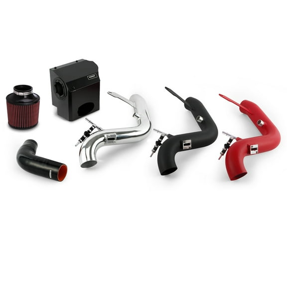 Mishimoto MMAI-FIST-16WRD Performance Air Intake Compatible With Ford Fiesta ST 2016-2019 Red