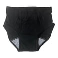 thumbnail image 1 of Pañal para hombres mayores, cómodo, lavable durante la noche con área absorbente a prueba de agua XXL Negro Zulema Pantalones de pañales para hombres, 1 of 8