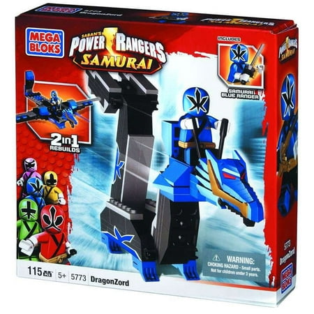 Mega Bloks Power Rangers Zords Blue