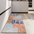 thumbnail image 4 of Pioneer Flower Floral Print Pattern Kitchen Rug Mat,Kitchen Runner Rugs Non Skid Washable,Decorative Kitchen Floor Mats for Kitchen,Sink,Laundry,17"X47", 4 of 5