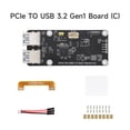 thumbnail image 3 of PCIe USB Conversion Board For RPi 5 Board Adapter 4 Port USB 3.2 Gen1 Expansion Enhances Connection, 3 of 10