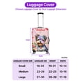 thumbnail image 5 of Happy Valentine's Day Yorkshire Terrier holding flowers Travel Luggage Cover Yorkie Dog Lover Gifts Suitcase Dust Protective Decor - 3005, 5 of 5