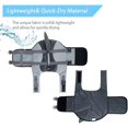 thumbnail image 3 of Dog Life Jacket Ripstop Dog Life Vest Adjustable Dog Life Preserver with Buoyancy and Rescue Handle, 3 of 6
