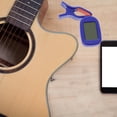 thumbnail image 4 of Phenofice 1Pc Durable Blue Musical Instrument Tuner Clip for Guitar Violin Ukulele, 4 of 8