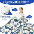 thumbnail image 3 of Blue Football Game Icons Pattern Toddler Nap Mats for Kids Preschool,Sleeping Mat Bag or Kids,Toddler Sleeping Bag,Toddler Nap Mat or Daycare, 3 of 6