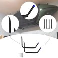 thumbnail image 6 of yotijay Kayak Storage Rack Wall Mount Hanger Rack Portable Multipurpose Utility Canoe Hanger Garage Kayak Storage Hook for Surfboard Blue, 6 of 9