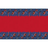 Spiderman Birthday Plastic Party Tablecloth, 84 x 54in