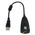 thumbnail image 4 of 3.5mm Mic Earphone Socket 7.1 Channel USB 2.0 3D Sound Card Adapter Cable, 4 of 5
