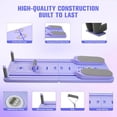 thumbnail image 5 of Wussanun Foldable Pilates Board with Adjustable Resistance, Portable Reformer Machine for Core Training Yoga Full-Body Workout, Multi-Function Home Gym Equipment, 5 of 7