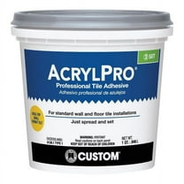 2 PC Custom Building Products AcrylPro Ceramic Tile Adhesive 1 qt.