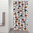 thumbnail image 2 of Classic Elements Halloween Pattern Shower Curtain 36"x72" ,Bathroom Decorative Shower Curtains Set with 12 Hooks,Modern Waterproof Washable Shower Curtain, 2 of 6