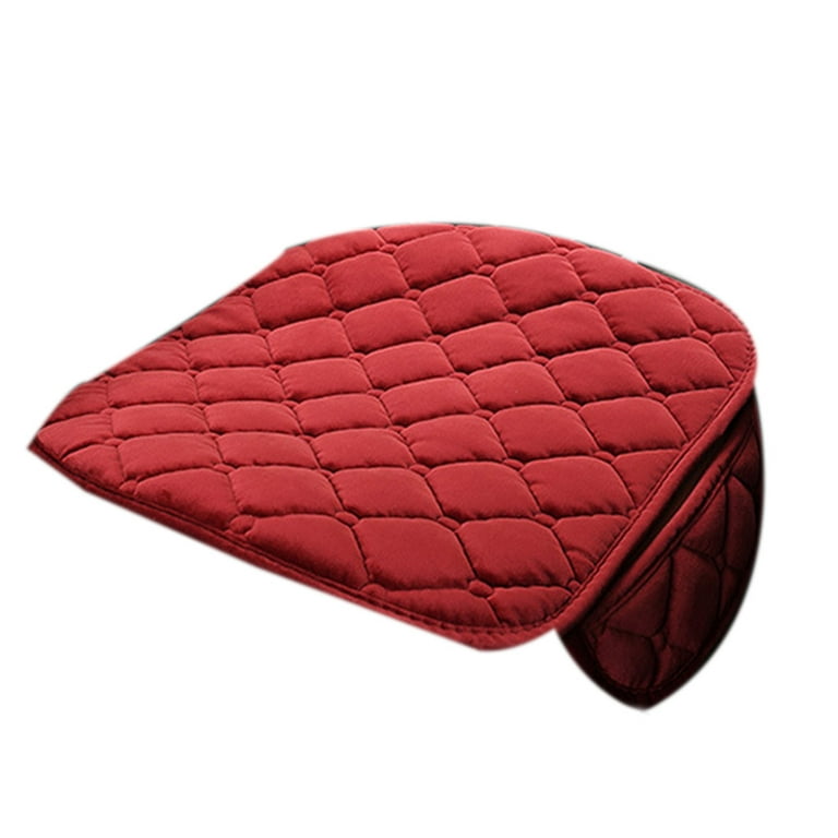 Car Seat Cover Winter Warm Universal Seat Cushion Anti-slip Front Chair  Breathable Pad for Vehicle