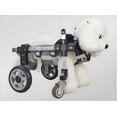 thumbnail image 2 of 4 Wheels Dog Wheelchair for Small Medium Large Dogs, Lightweight Pet Rehabilitation Brace with Adjustable 4-Wheel Mobility Aid, S, 2 of 9
