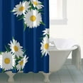 thumbnail image 4 of Waterproof Cute Boho Daisy Shower Curtain 72x72 Inch Boho Style Polyester Unique Shower Curtain for Bathroom Hotel Home Decor with 12 Plastic Hooks, 4 of 5