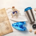 thumbnail image 6 of Car Dashboard Decorations Car Decorations Interior 3D Printed Blue Surfer Figurine Dashboard Decor Surfboard DecorforBeach Themed Car Interior Decor Single Pack, 6 of 8