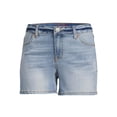thumbnail image 5 of Astor Denim Juniors' Repreve Denim Shorts, 5 of 5