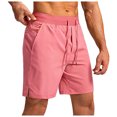 thumbnail image 4 of ASEIDFNSA Mens Quick Dry Shorts Solid Running Workout Shorts Outdoor Summer Shorts with Pockets, 4 of 4