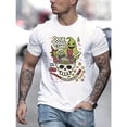 thumbnail image 4 of 【New Arrival】Oogie Boogie Loops Nightmare Before Christmas T-Shirt, Halloween Cereal Graphic Tee, Retro Spooky Cotton Top, Unisex Short Sleeve, 4 of 8