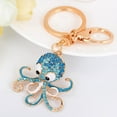 thumbnail image 6 of Opvise Lovely Cartoon Octopus Pendant Key Chain Keychain Ring Bag Purse Wallet Decor, 6 of 7