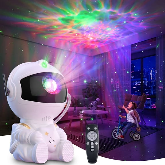 Ejoyoyin Astronaut Galaxy Projector - Stunning Starry Night Light with Timer and Remote for Bedroom, Kids & Adults,Ideal Room Decor and Gift for Various Occasions