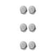 thumbnail image 1 of Bearachild Moldes para tartas de huevo, antiadherentes, de aluminio, multiusos, de fondo plano, herramientas de cocina, taza para hornear gruesa, molde para Type1 NO1 Bearachild CBP582528, 1 of 6