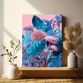 thumbnail image 6 of Tropical Botanical Floral Canvas Wall Art, Living Room Bedroom Cafe Restaurant Hallway Decor, 6 of 8