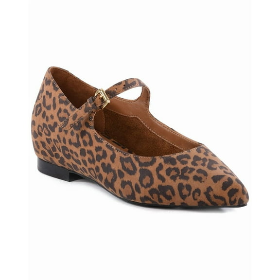 Seychelles Pardon Me Suede Flat, 6.5, Brown