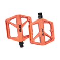 thumbnail image 4 of Pedales de bicicleta de 2 piezas con reflector, reemplazo directo, ultraligeros y elegantes, mantenimiento Naranja, 4 of 9