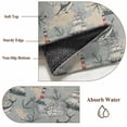 thumbnail image 6 of Blue Grey Seaports Round Area Rug 6Ft Washable Circle Rugs for Bathroom Office, Vintage Ocean Anchor Shark Lighthouse Non-Slip Carpet Floor Mats Indoor Outdoor Carpet Runner Aesthetic Home Decor, 6 of 8