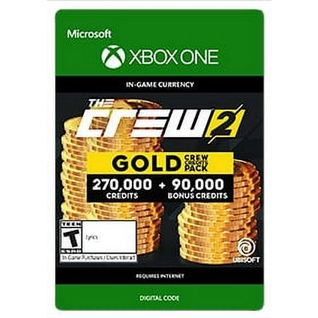 The Crew 2 Gold Crew Credit Pack - Xbox One [Digital]