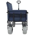 thumbnail image 6 of 3-in-1 Folding Wagon Cart with Bench Seat & Storage,500lbs Capacity,180L Cargo Space,All-Terrain 9"x4" Beach Tires,for Camping, Beach, Groceries, Outdoor, 6 of 12