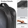thumbnail image 6 of FKELYI Grey Cross Print Bible Cover with Handle Faux Leather Bible Case Book Cover with Zipper Pocket for Prayer Study Christian Bag Book Organzoer Holder Scripture Protector, 6 of 6