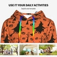 thumbnail image 6 of Hoodies for Women - halloween witch print Comfrt Colour Drawstring Women'S Fashion Hoodies & Sweatshirts, Fall Outfits Clothes for Women 2024 Pullover with Kangaroo Pocket, 6 of 7