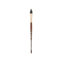 Princeton Brush Neptune Synthetic Squirrel Watercolor Brush, Oval Wash, 1/2