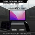 thumbnail image 3 of Protector de pantalla de privacidad compatible con MacBook Pro de 14 pulgadas (2021-2024, M1, M2, M3, M4, modelos A2442, A2779, A2918, A2992, A3112 y A3401), paquete de 2 unidades. Película, 3 of 8