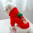 thumbnail image 5 of Christmas Small Dog Sweaters Winter Pet Dog Clothes for Dog Pet Puppy Kitty Gift Convenient to Clean Cute and Beautiful, 5 of 21